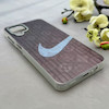قاب گوشی Galaxy A12 - M12 سامسونگ کرکره ای لیزری سخت Hard براش اسپرت لنزسیلور طرح NIKE کد 152222