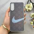 قاب گوشی Galaxy A30S - A50S - A50 سامسونگ کرکره ای لیزری سخت Hard براش اسپرت لنزسیلور طرح NIKE کد 152233