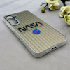 قاب گوشی Galaxy S24 FE سامسونگ کرکره ای لیزری سخت Hard براش اسپرت لنزسیلور طرح NASA کد 152243