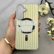 قاب گوشی Galaxy S25 FE سامسونگ کرکره ای لیزری سخت Hard براش اسپرت لنزسیلور طرح اسپرت کد 152248