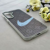 قاب گوشی Galaxy S25 FE سامسونگ کرکره ای لیزری سخت Hard براش اسپرت لنزسیلور طرح NIKE کد 152251
