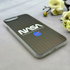 قاب گوشی iPhone 7 Plus - iPhone 8 Plus آیفون کرکره ای لیزری سخت Hard براش اسپرت لنزسیلور طرح NASA کد 152257