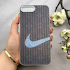 قاب گوشی iPhone 7 Plus - iPhone 8 Plus آیفون کرکره ای لیزری سخت Hard براش اسپرت لنزسیلور طرح NIKE کد 152258