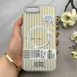 قاب گوشی iPhone 7 Plus - iPhone 8 Plus آیفون کرکره ای لیزری سخت Hard براش اسپرت لنزسیلور طرح اسپرت کد 152261