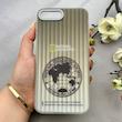 قاب گوشی iPhone 7 Plus - iPhone 8 Plus آیفون کرکره ای لیزری سخت Hard براش اسپرت لنزسیلور طرح نشنال جئوگرافیک کد 152263