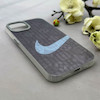 قاب گوشی iPhone 13 - iPhone 14 آیفون کرکره ای لیزری سخت Hard براش اسپرت لنزسیلور طرح NIKE کد 152271