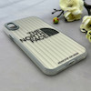 قاب گوشی iPhone X - XS آیفون کرکره ای لیزری سخت Hard براش اسپرت لنزسیلور طرح The North Face کد 152273