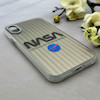 قاب گوشی iPhone X - XS آیفون کرکره ای لیزری سخت Hard براش اسپرت لنزسیلور طرح NASA کد 152275