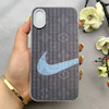 قاب گوشی iPhone X - XS آیفون کرکره ای لیزری سخت Hard براش اسپرت لنزسیلور طرح NIKE کد 152276