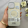 قاب گوشی iPhone 13 Pro Max آیفون کرکره ای لیزری سخت Hard براش اسپرت لنزسیلور طرح اسپرت کد 152285