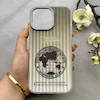 قاب گوشی iPhone 16 Pro Max آیفون کرکره ای لیزری سخت Hard براش اسپرت لنزسیلور طرح نشنال جئوگرافیک کد 152301