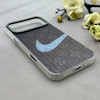 قاب گوشی iPhone 17 Pro Max آیفون کرکره ای لیزری سخت Hard براش اسپرت لنزسیلور طرح NIKE کد 152311