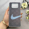 قاب گوشی Poco X3 - Poco X3 Pro شیائومی کرکره ای لیزری سخت Hard براش اسپرت لنزسیلور طرح NIKE کد 152355