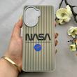 قاب گوشی Poco X7 Pro شیائومی کرکره ای لیزری سخت Hard براش اسپرت لنزسیلور طرح NASA کد 152363
