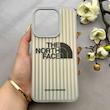 قاب گوشی Redmi 15C - Poco C85 شیائومی کرکره ای لیزری سخت Hard براش اسپرت لنزسیلور طرح The North Face کد 152376