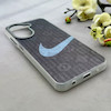 قاب گوشی Redmi A5 - Poco C71 شیائومی کرکره ای لیزری سخت Hard براش اسپرت لنزسیلور طرح NIKE کد 152379