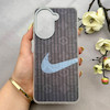 قاب گوشی Redmi A5 - Poco C71 شیائومی کرکره ای لیزری سخت Hard براش اسپرت لنزسیلور طرح NIKE کد 152379