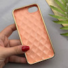 قاب گوشی iPhone 7 - iPhone 8 - iPhone SE 2020 - iPhone SE 2022 آیفون ژله ای مای کیس گلد لاین لوزی دور طلایی محافظ لنز دار گلبهی کد 154214