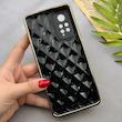 قاب گوشی Redmi Note 11 Pro 4G Global - Redmi Note 11 Pro 5G Global - Redmi Note 11E Pro - Redmi Note 12 Pro 4G شیائومی ژله ای مای کیس گلد لاین لوزی دور طلایی محافظ لنز دار مشکی کد 154252