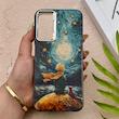 قاب گوشی Galaxy A14 سامسونگ So CooL اورجینال فانتزی براش لیزری لنز کرومی طرح شازده کوچولو کد 153102