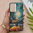 قاب گوشی Galaxy A16 سامسونگ So CooL اورجینال فانتزی براش لیزری لنز کرومی طرح شازده کوچولو کد E6-153104