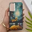 قاب گوشی Galaxy A24 سامسونگ So CooL اورجینال فانتزی براش لیزری لنز کرومی طرح شازده کوچولو کد 153114
