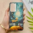 قاب گوشی Galaxy A54 سامسونگ So CooL اورجینال فانتزی براش لیزری لنز کرومی طرح شازده کوچولو کد 153123