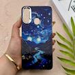 قاب گوشی Galaxy A20S سامسونگ So CooL اورجینال فانتزی براش لیزری لنز کرومی طرح شب پر ستاره کد 153151