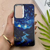 قاب گوشی Galaxy A16 سامسونگ So CooL اورجینال فانتزی براش لیزری لنز کرومی طرح شب پر ستاره کد E6-153156