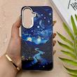 قاب گوشی Galaxy A36 سامسونگ So CooL اورجینال فانتزی براش لیزری لنز کرومی طرح شب پر ستاره کد 153162