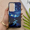 قاب گوشی Galaxy S24 FE سامسونگ So CooL اورجینال فانتزی براش لیزری لنز کرومی طرح شب پر ستاره کد 153175