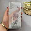 قاب گوشی Galaxy A13 4G سامسونگ اکلیلی فانتزی آکواریومی لاکچری محافظ لنزدار طرح گل کد 153418