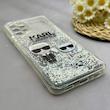 قاب گوشی Galaxy A13 4G سامسونگ اکلیلی فانتزی آکواریومی لاکچری محافظ لنزدار طرح KARL کد 153419
