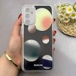 قاب گوشی Galaxy A14 سامسونگ اکلیلی فانتزی آکواریومی لاکچری محافظ لنزدار طرح کهکشان کد 153433