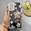 قاب گوشی Galaxy A23 سامسونگ اکلیلی فانتزی آکواریومی لاکچری محافظ لنزدار طرح ستاره کد 153441