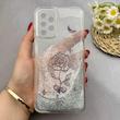 قاب گوشی Galaxy A23 سامسونگ اکلیلی فانتزی آکواریومی لاکچری محافظ لنزدار طرح گل کد 153443