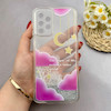 قاب گوشی Galaxy A23 سامسونگ اکلیلی فانتزی آکواریومی لاکچری محافظ لنزدار طرح ابر و ماه کد 153445