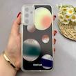 قاب گوشی Galaxy A24 سامسونگ اکلیلی فانتزی آکواریومی لاکچری محافظ لنزدار طرح کهکشان کد 153447