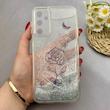 قاب گوشی Galaxy A24 سامسونگ اکلیلی فانتزی آکواریومی لاکچری محافظ لنزدار طرح گل کد 153449