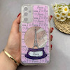 قاب گوشی Galaxy A34 سامسونگ اکلیلی فانتزی آکواریومی لاکچری محافظ لنزدار طرح PARIS کد 153452