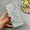قاب گوشی Galaxy A34 سامسونگ اکلیلی فانتزی آکواریومی لاکچری محافظ لنزدار طرح گل کد 153457