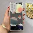 قاب گوشی Galaxy A53 سامسونگ اکلیلی فانتزی آکواریومی لاکچری محافظ لنزدار طرح کهکشان کد 153461