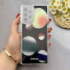 قاب گوشی Galaxy A73 سامسونگ اکلیلی فانتزی آکواریومی لاکچری محافظ لنزدار طرح کهکشان کد 153474