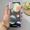 قاب گوشی Galaxy A32 4G سامسونگ اکلیلی فانتزی آکواریومی لاکچری محافظ لنزدار طرح کهکشان کد 153484