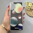 قاب گوشی Galaxy A32 4G سامسونگ اکلیلی فانتزی آکواریومی لاکچری محافظ لنزدار طرح کهکشان کد 153484