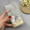 قاب گوشی Galaxy S21 FE سامسونگ اکلیلی فانتزی آکواریومی لاکچری محافظ لنزدار طرح LV کد 153509