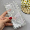 قاب گوشی Galaxy S21 Ultra سامسونگ اکلیلی فانتزی آکواریومی لاکچری محافظ لنزدار طرح ابر و ماه کد 153515