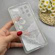 قاب گوشی Galaxy S21 Ultra سامسونگ اکلیلی فانتزی آکواریومی لاکچری محافظ لنزدار طرح ابر و ماه کد 153515