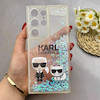 قاب گوشی Galaxy S22 Ultra سامسونگ اکلیلی فانتزی آکواریومی لاکچری محافظ لنزدار طرح KARL کد 153523