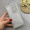 قاب گوشی Galaxy S23 Ultra سامسونگ اکلیلی فانتزی آکواریومی لاکچری محافظ لنزدار طرح گل کد 153530